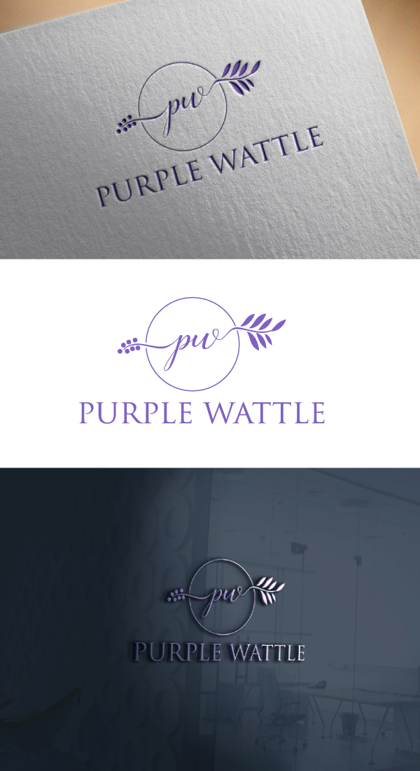 Logo Design by expert pro for Purple Wattle Creative | Design #23681213