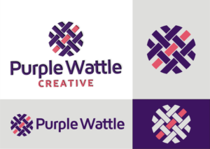 Logo Design by ammar_ed for Purple Wattle Creative | Design: #23679773