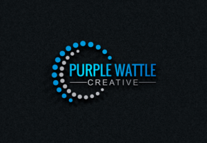 Logo Design by Aliqa Design for Purple Wattle Creative | Design: #23679150