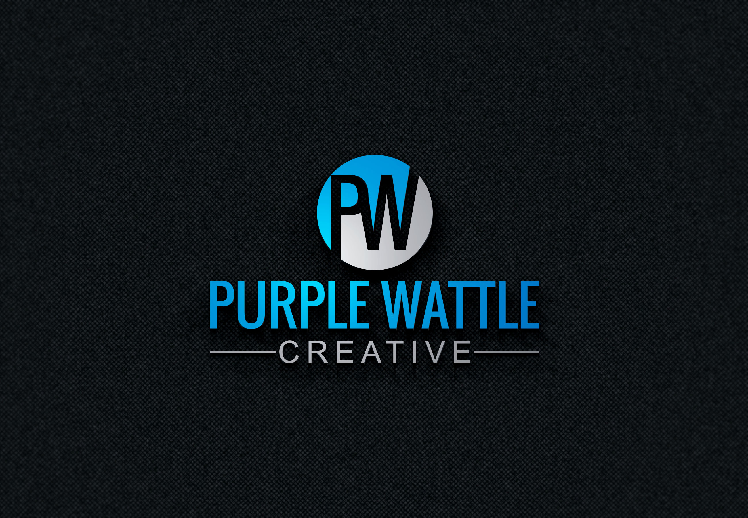 Logo Design by Aliqa Design for Purple Wattle Creative | Design #23679151