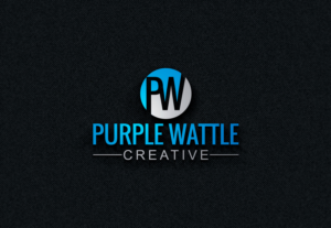 Logo Design by Aliqa Design for Purple Wattle Creative | Design: #23679151