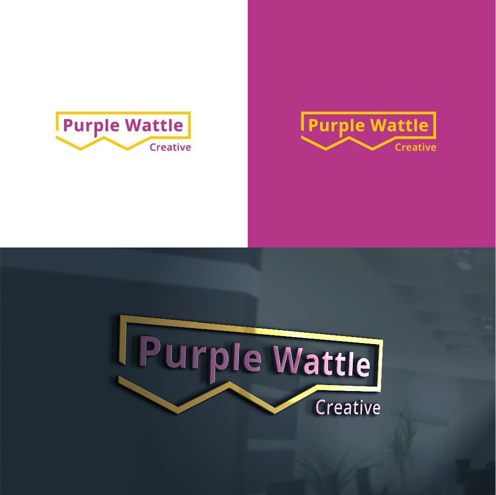 Design de Logo par Fatrim pour Purple Wattle Creative | Design #23684870