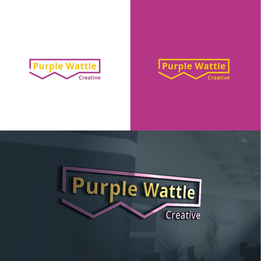 Design de Logo par Fatrim pour Purple Wattle Creative | Design #23684875