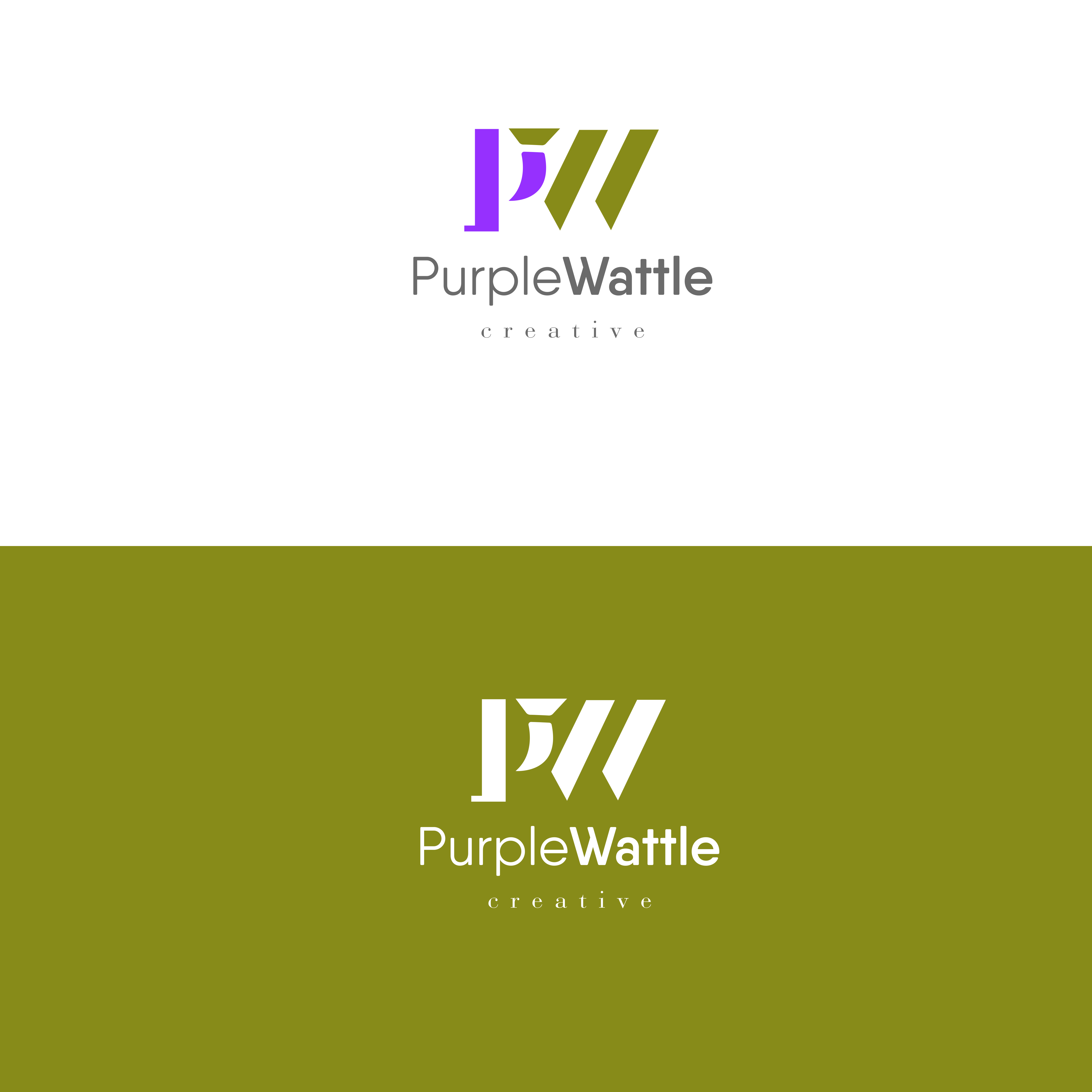 Diseño de Logo por emmanuel 23 para Purple Wattle Creative | Diseño #23682149