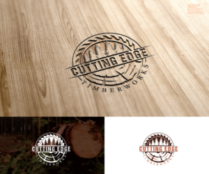 Cutting Edge Timberworks | Logo Design by step forward 2