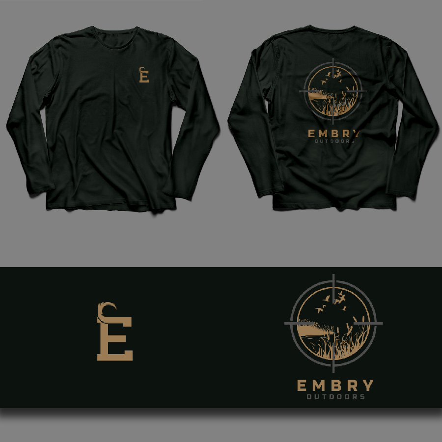 T-shirt Design by HELLOCRUNK for Embry Outdoors | Design #23687413