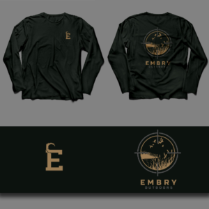 T-shirt Design by HELLOCRUNK for Embry Outdoors | Design #23687413