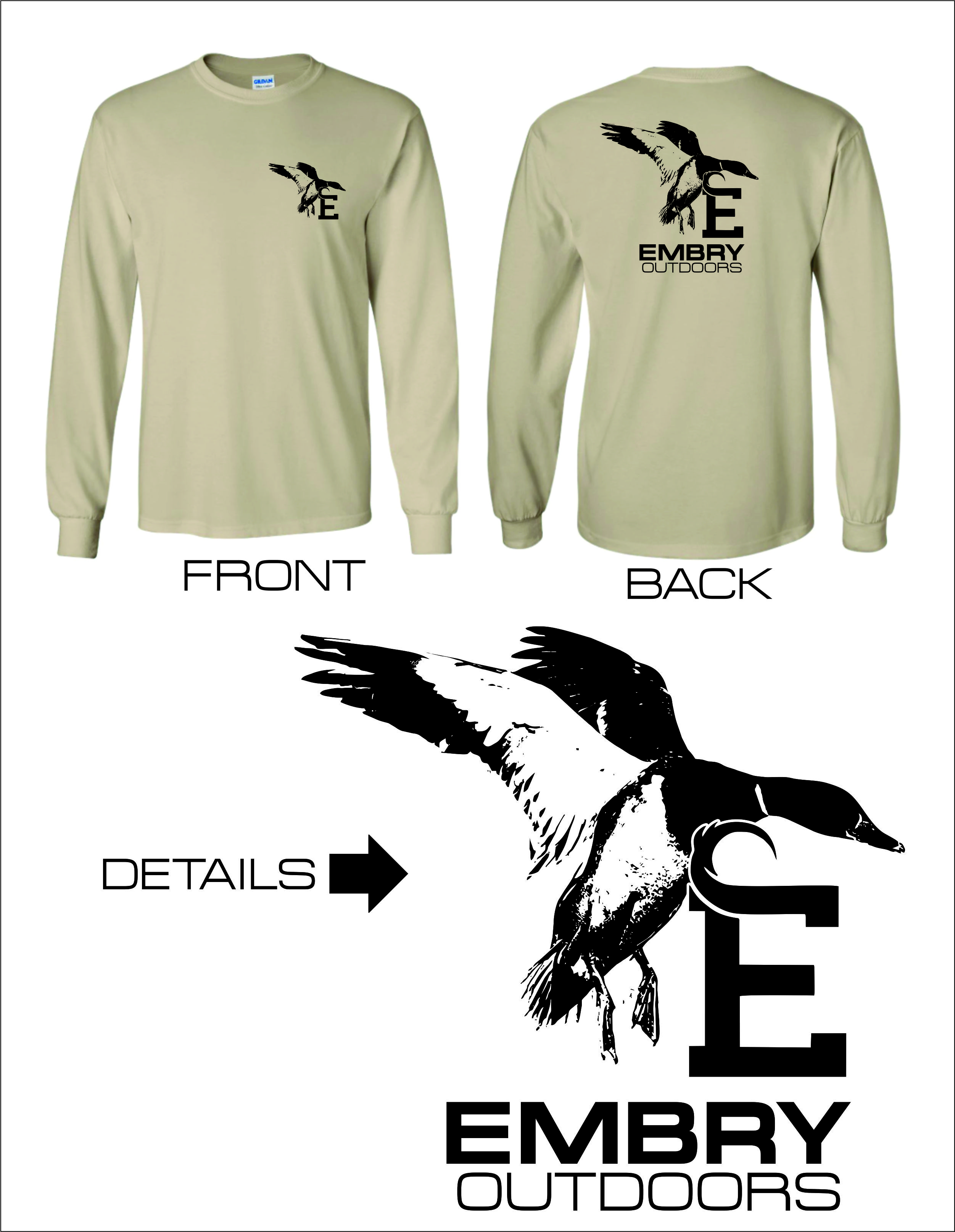 T-shirt Design by dery88 for Embry Outdoors | Design #23688879