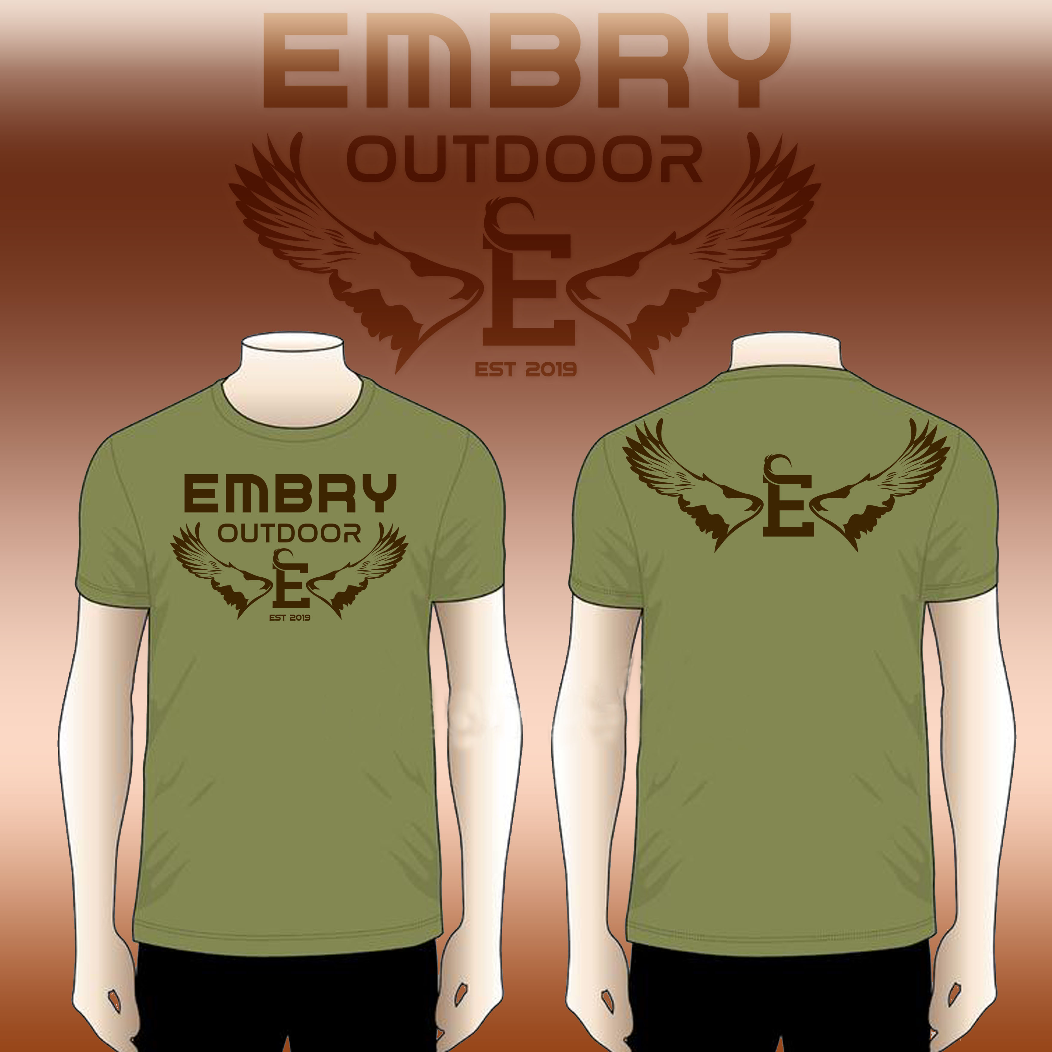 T-shirt Design by Nadz10 for Embry Outdoors | Design #23689006