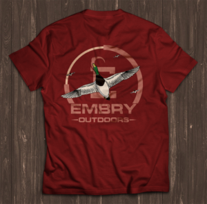 T-shirt Design by Huy Nguyen 3 for Embry Outdoors | Design: #23688641