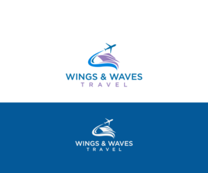 Wings and Waves Travel | Logo-Design von anico