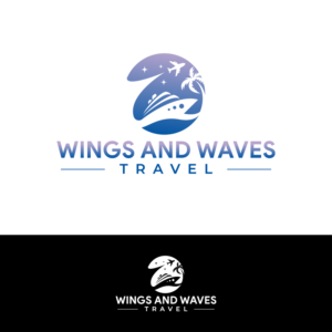 Wings and Waves Travel | Logo-Design von -:SD:-