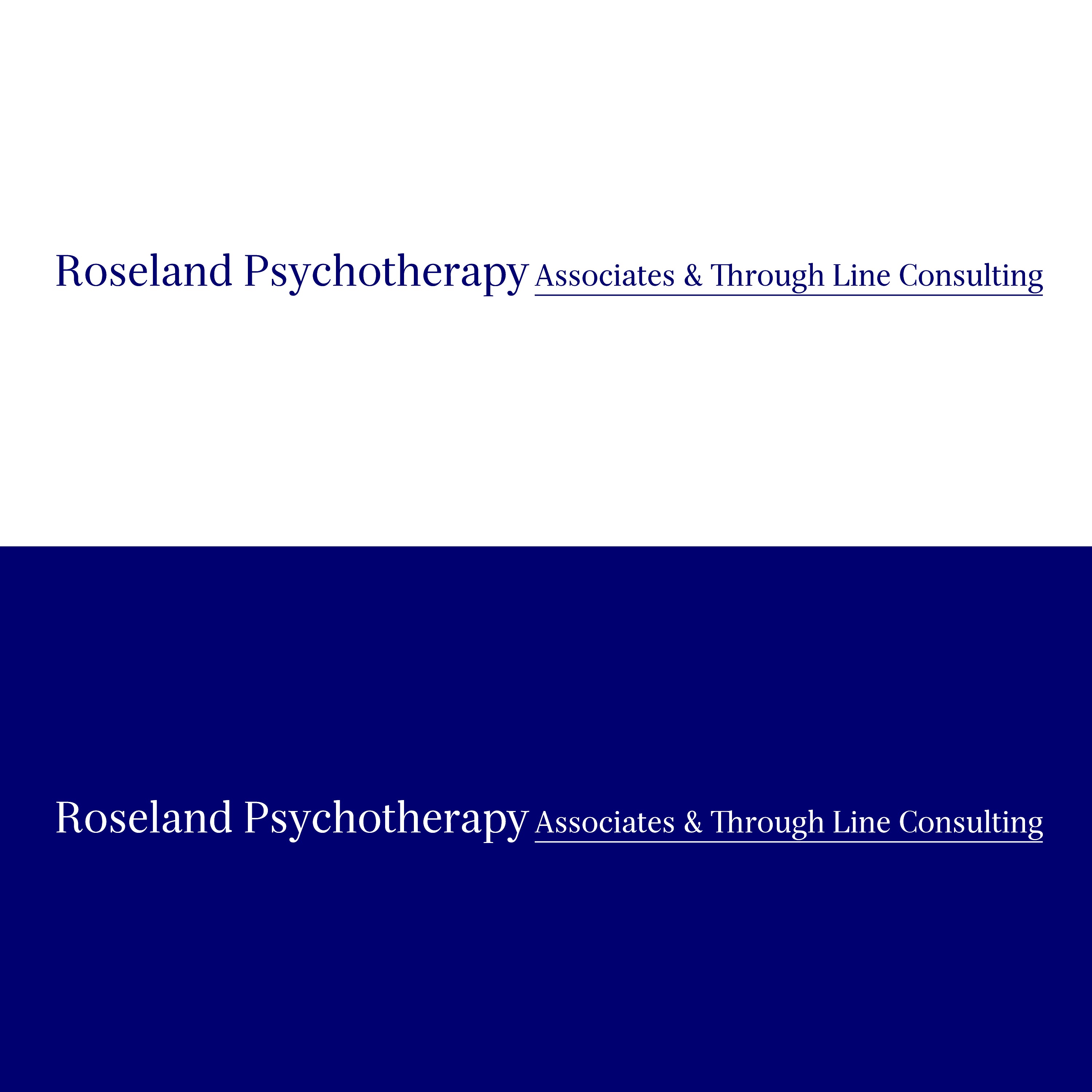 Logo Design by Logozty Design for roseland psychotherapy associates | Design #23698967