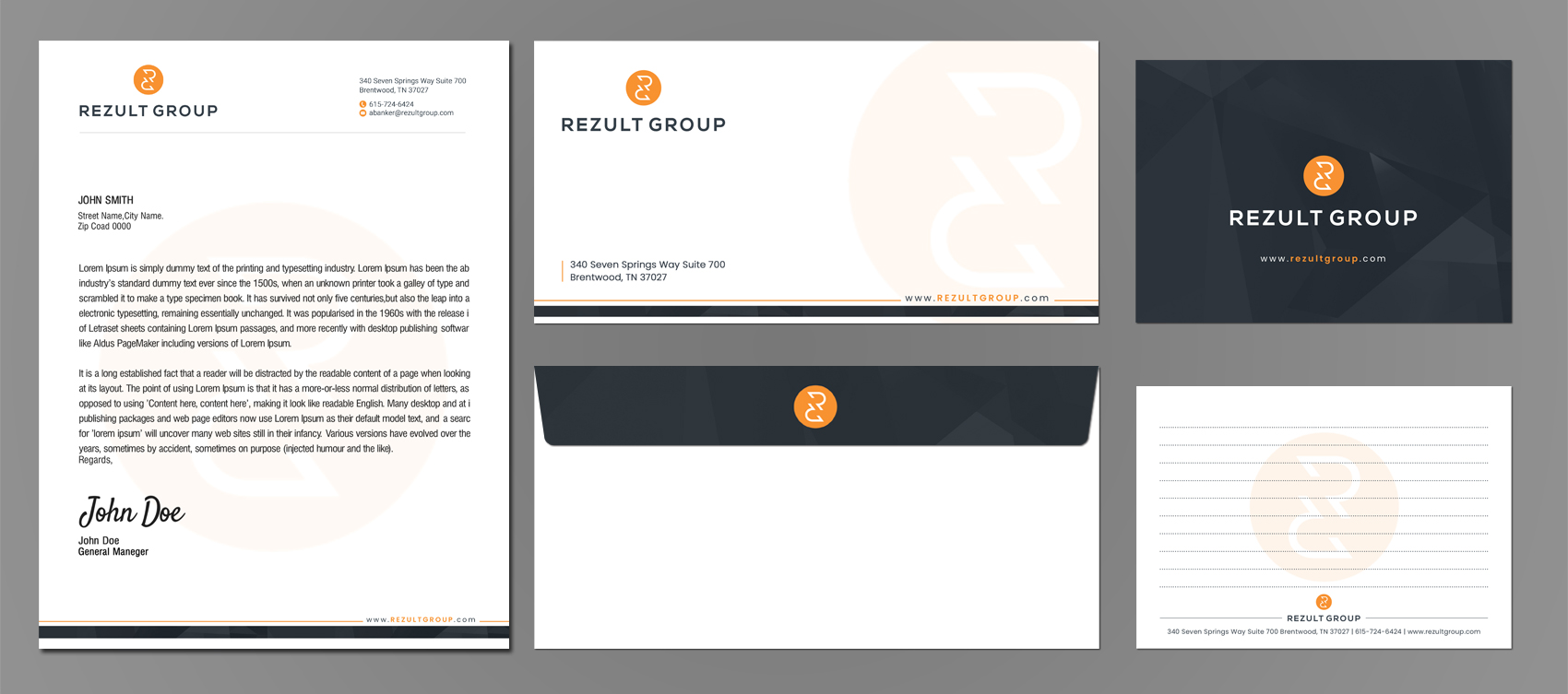 Stationery Design by SL Designer for this project | Design #23687960