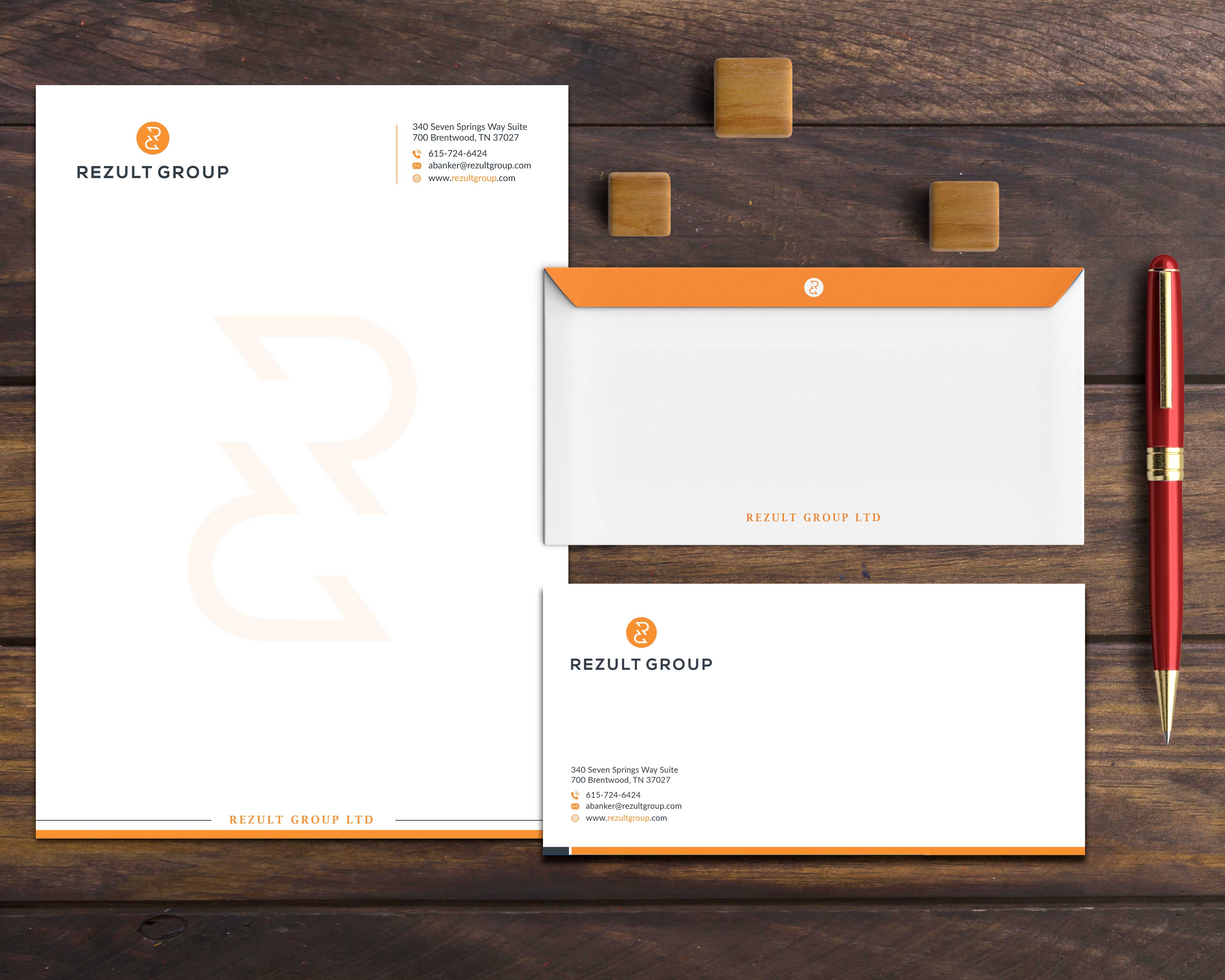 Stationery Design by Musa. A for this project | Design #23690408