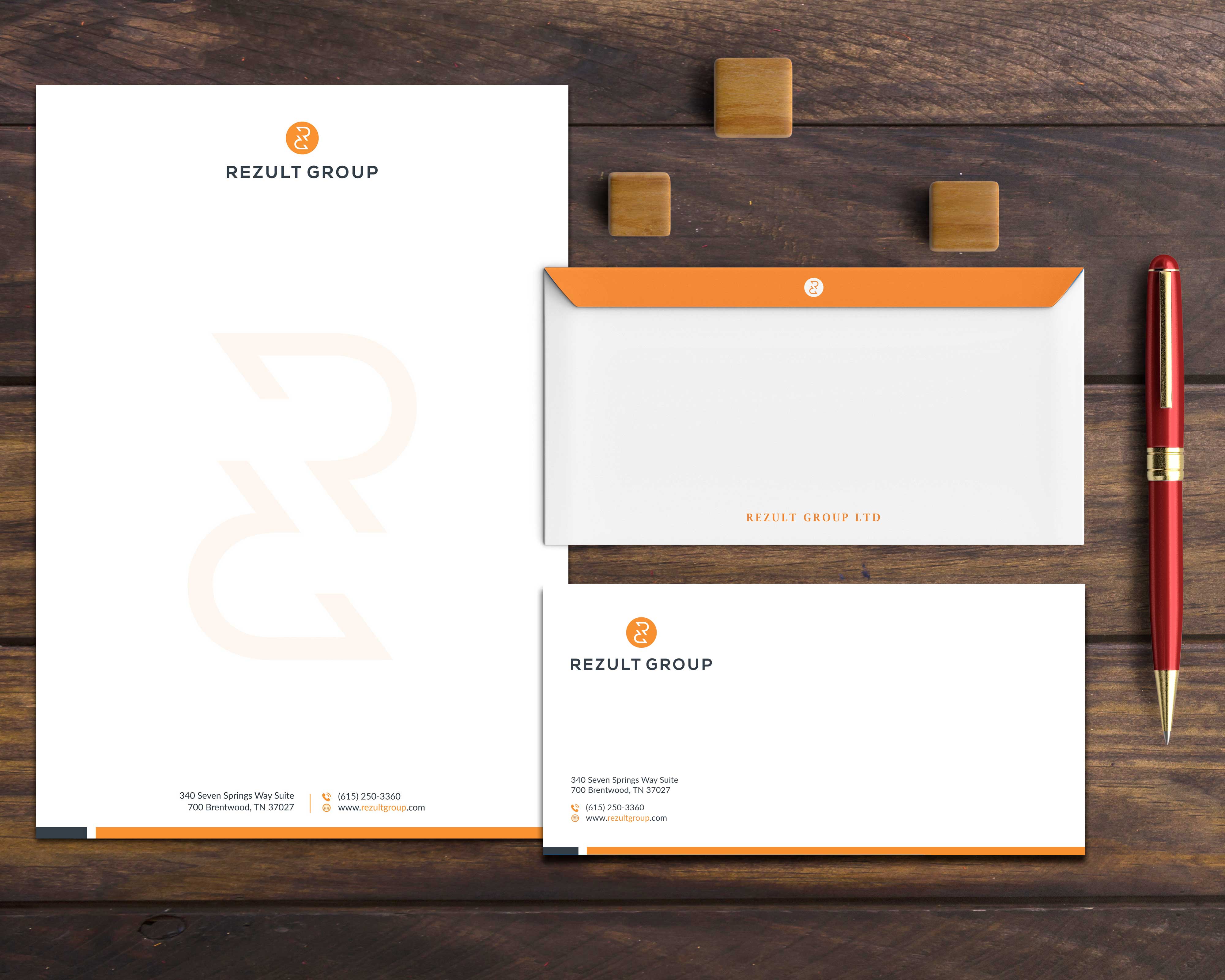 Stationery Design by Musa. A for this project | Design #23694938