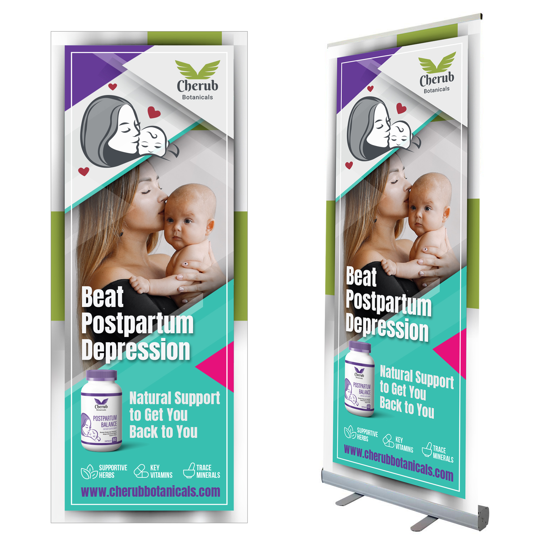 Trade Show Booth Design by Ultimate Art for Cherub Botanicals | Design #23683367