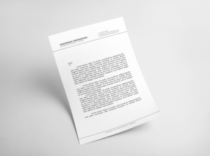 Stationery Design by Tripti Ranjan Gain for this project | Design: #23716808