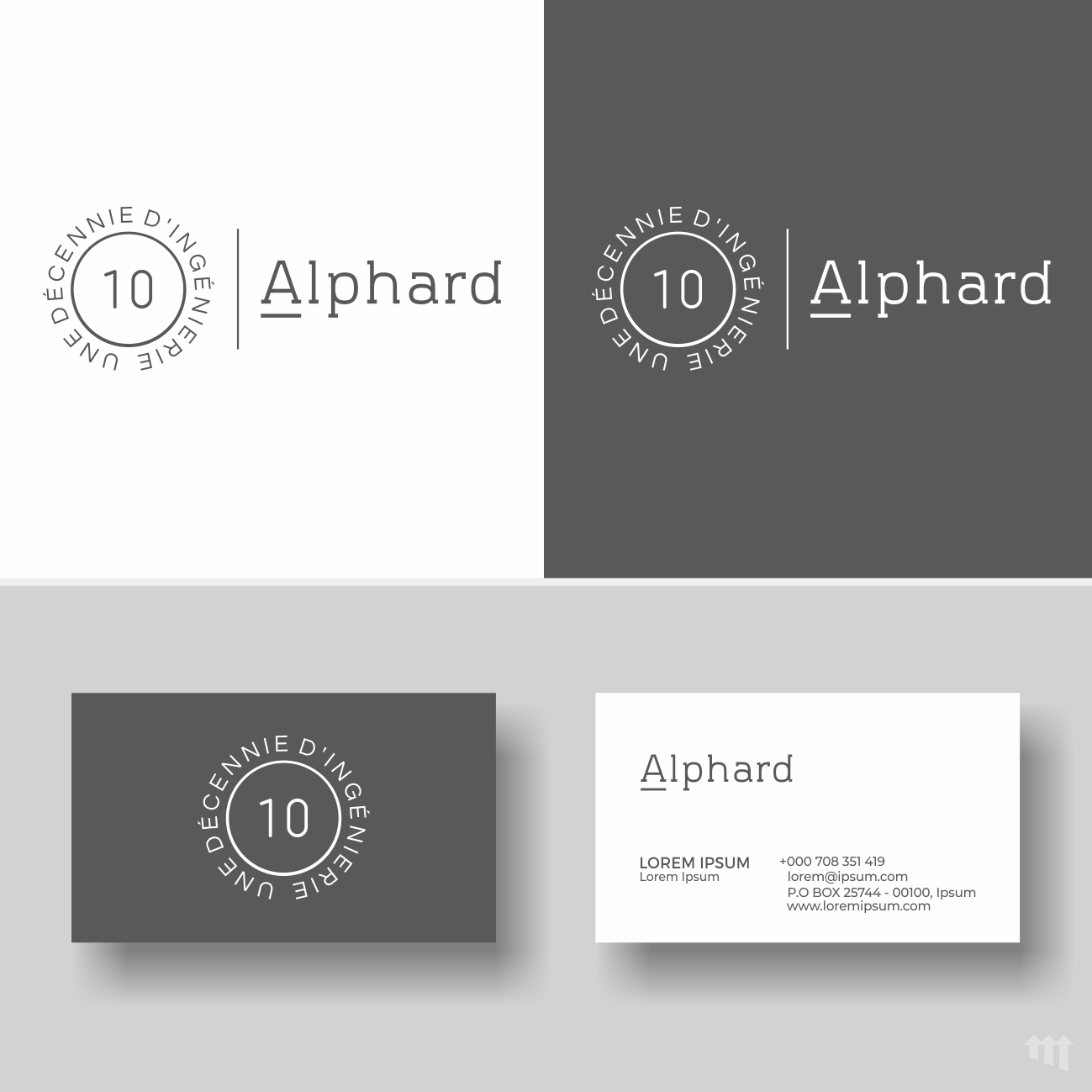 Logo-Design von MBARO für Groupe Alphard Inc | Design #23784423