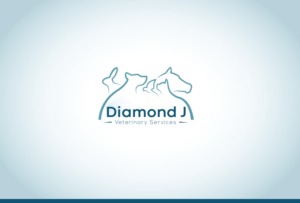 Logo Design by dimitrijevich for Diamond J Veterinary Services | Design: #23697619