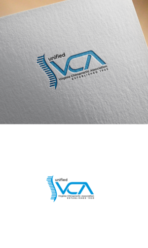 Logo Design by logo_s for Virginia Chiropractic Association (dba Unified Virginia Chiropractic Association, Unified VCA, UVCA) | Design: #23694950