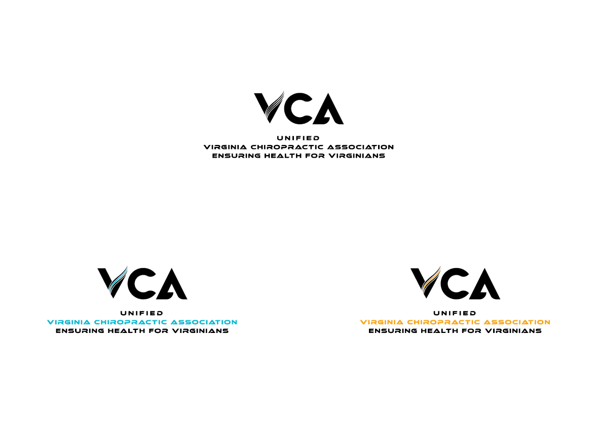 Logo Design by Preethu for Virginia Chiropractic Association (dba Unified Virginia Chiropractic Association, Unified VCA, UVCA) | Design #24396961