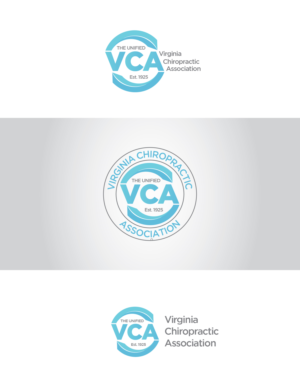 Logo Design by Adnan Ansari for Virginia Chiropractic Association (dba Unified Virginia Chiropractic Association, Unified VCA, UVCA) | Design: #24133816