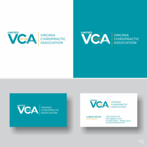 Logo Design by MBARO for Virginia Chiropractic Association (dba Unified Virginia Chiropractic Association, Unified VCA, UVCA) | Design: #23743316