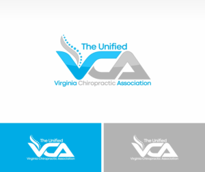 Logo Design by SharpImage for Virginia Chiropractic Association (dba Unified Virginia Chiropractic Association, Unified VCA, UVCA) | Design: #23691967