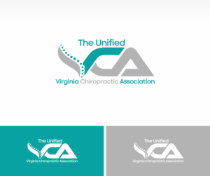 Logo Design by SharpImage for Virginia Chiropractic Association (dba Unified Virginia Chiropractic Association, Unified VCA, UVCA) | Design: #23692040