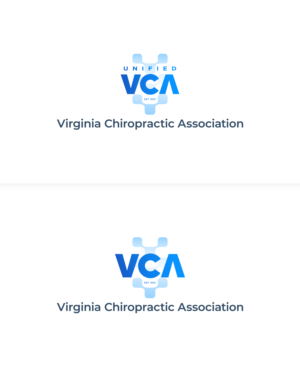 Logo Design by Azmat-ullah for Virginia Chiropractic Association (dba Unified Virginia Chiropractic Association, Unified VCA, UVCA) | Design: #24314358