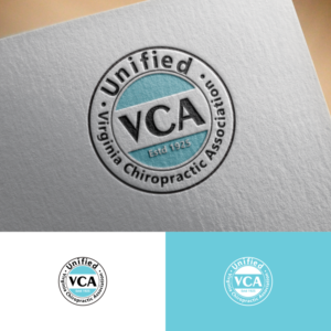 Logo Design by adie soesanto for Virginia Chiropractic Association (dba Unified Virginia Chiropractic Association, Unified VCA, UVCA) | Design: #23692361