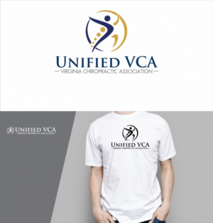 Logo Design by bujanganss for Virginia Chiropractic Association (dba Unified Virginia Chiropractic Association, Unified VCA, UVCA) | Design: #23716203