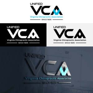 Logo Design by Anas Q for Virginia Chiropractic Association (dba Unified Virginia Chiropractic Association, Unified VCA, UVCA) | Design: #23755320
