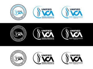 Logo Design by artcircles for Virginia Chiropractic Association (dba Unified Virginia Chiropractic Association, Unified VCA, UVCA) | Design: #25088434
