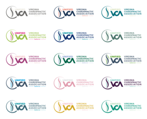 Logo Design by artcircles for Virginia Chiropractic Association (dba Unified Virginia Chiropractic Association, Unified VCA, UVCA) | Design: #25104143