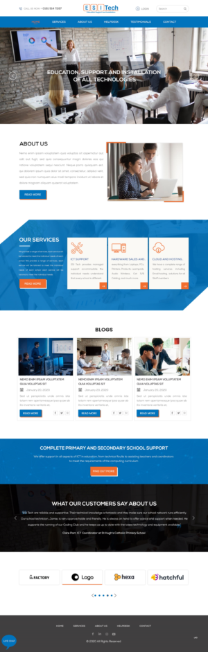 Wordpress Design by pb for this project | Design: #23696627