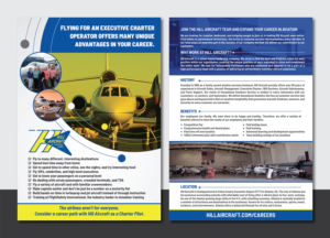 Design de Flyer par Deziners Zone pour Hill Aircraft | Design : #23708472