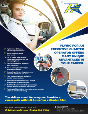 Design de Flyer par rkailas pour Hill Aircraft | Design : #23707727