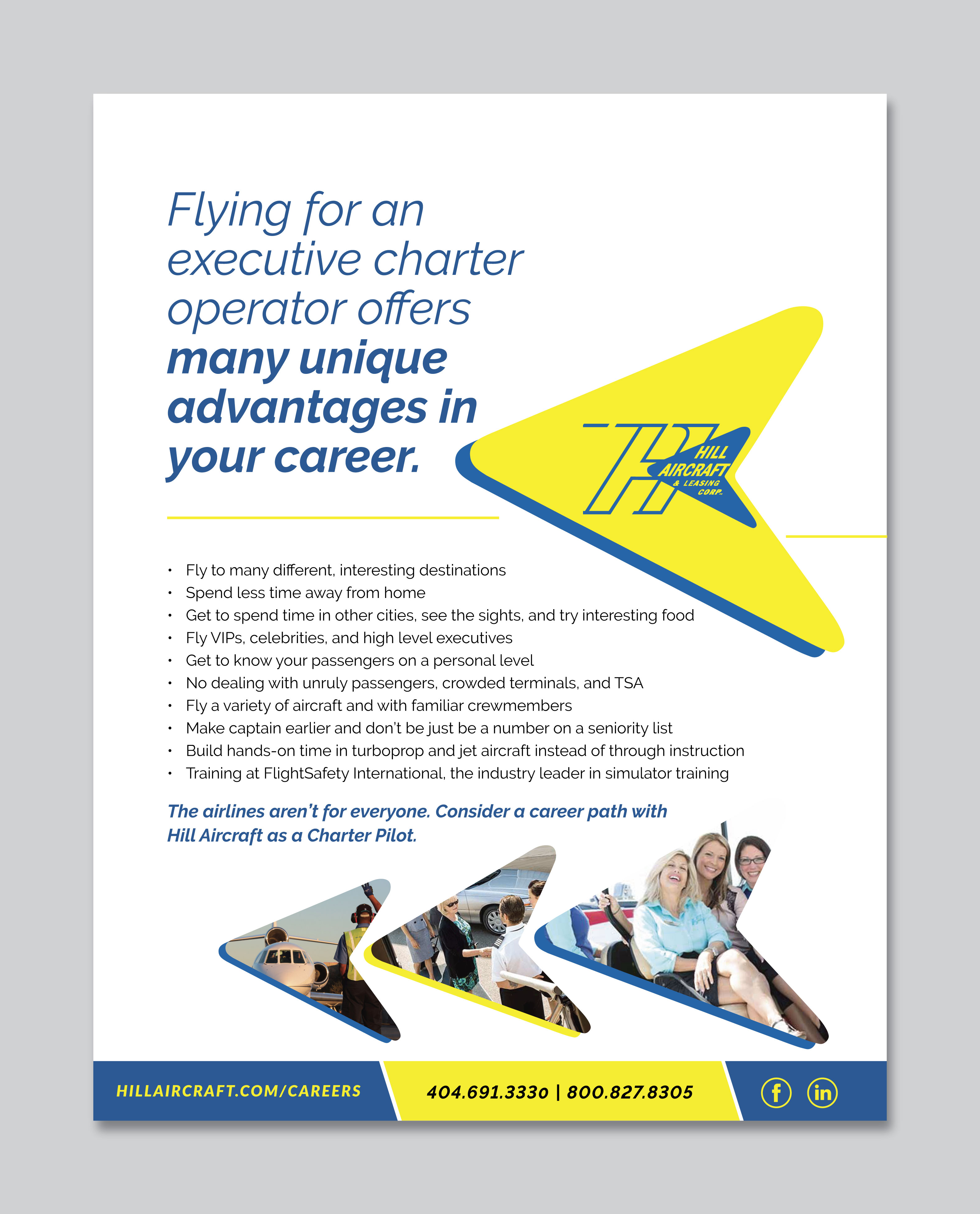 Flyer-Design von atularts für Hill Aircraft | Design #23711537