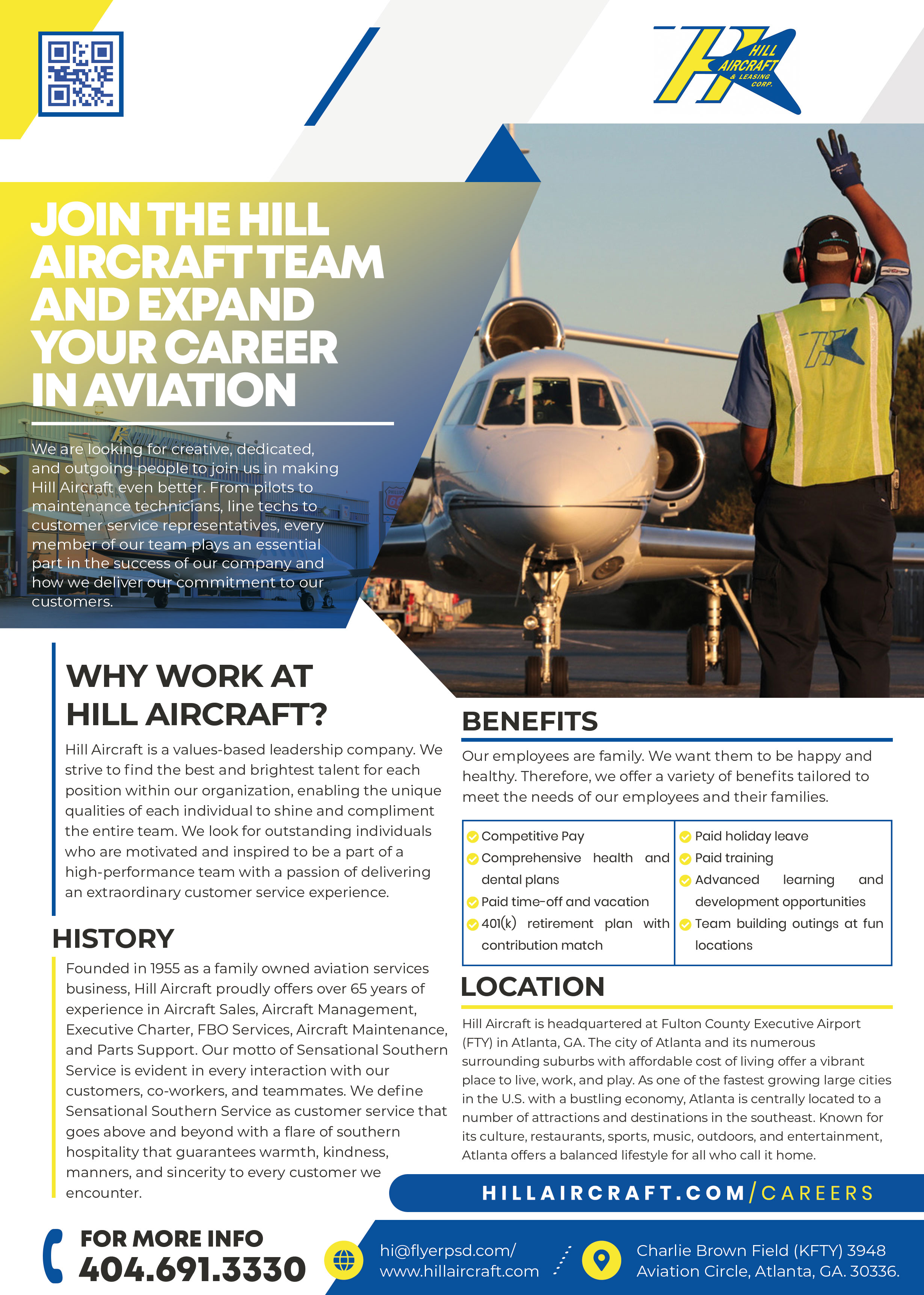 Flyer Design by HeshanKavinda for Hill Aircraft | Design #23709150