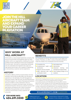 Flyer Design by HeshanKavinda for Hill Aircraft | Design: #23709150