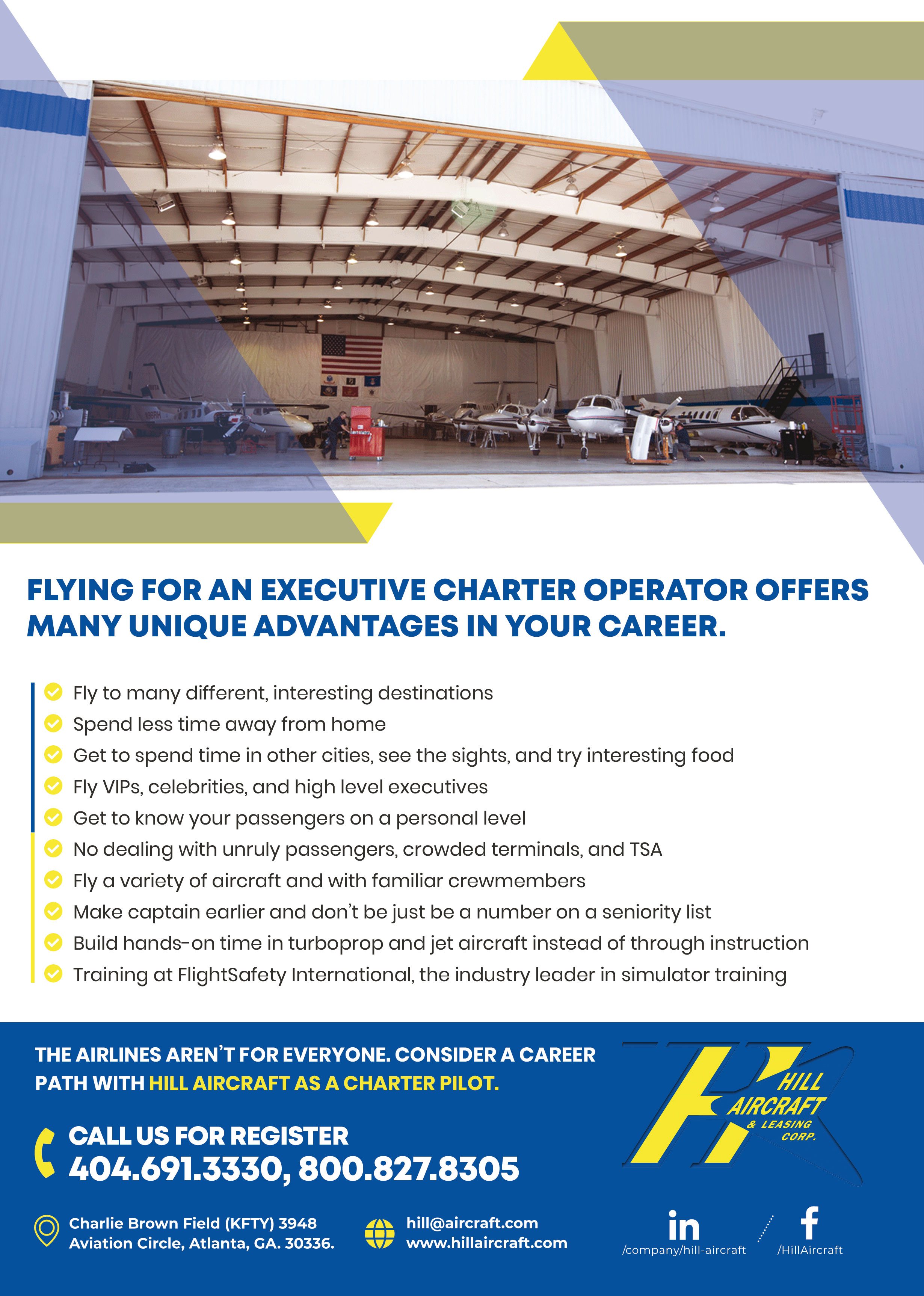 Flyer Design by HeshanKavinda for Hill Aircraft | Design #23710359