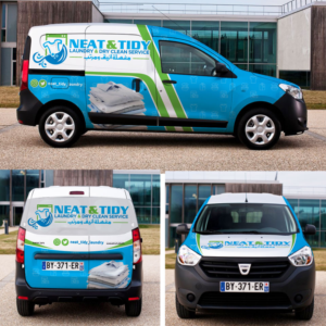 NEAT & TIDY | Car Wrap-Design von Yoga Tri