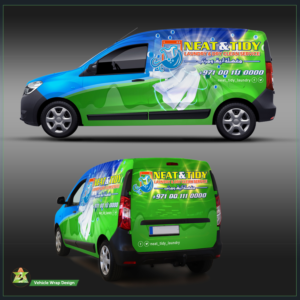 NEAT & TIDY | Car Wrap-Design von Azhoeck