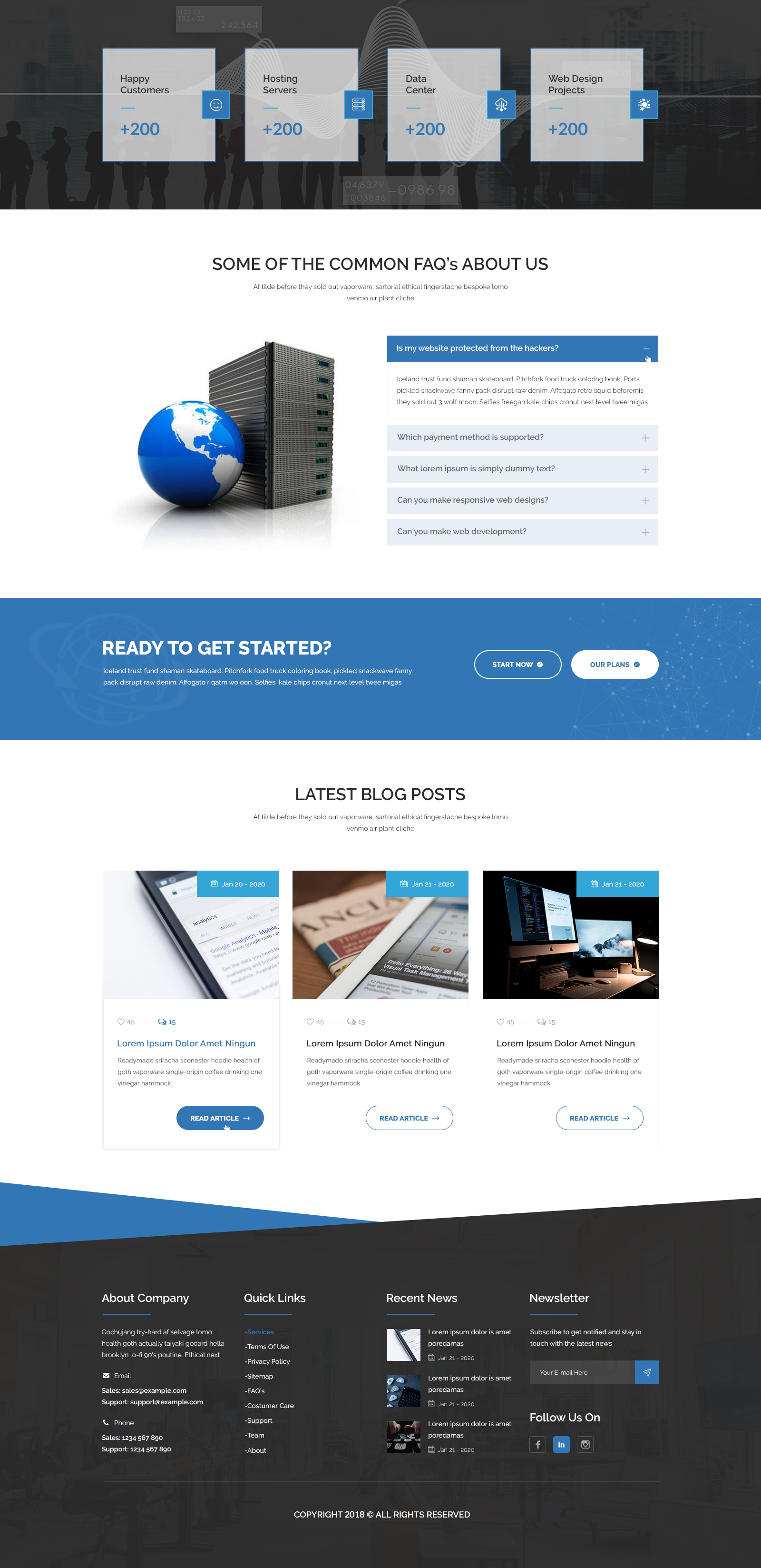 Web Design by Starto Agency for this project | Design #23700949