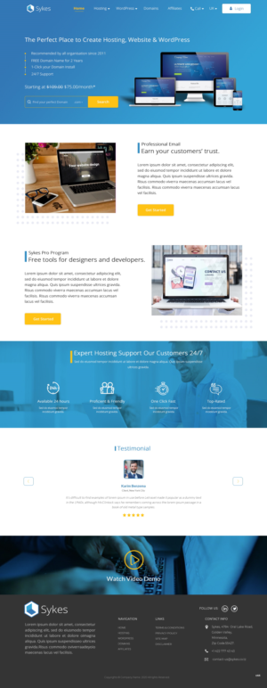 Web Design by pb for this project | Design: #23711368