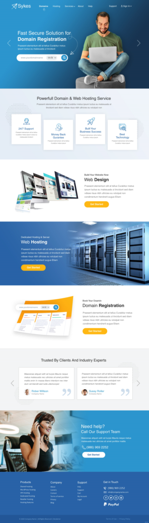 Web Design by pb for this project | Design: #23711369