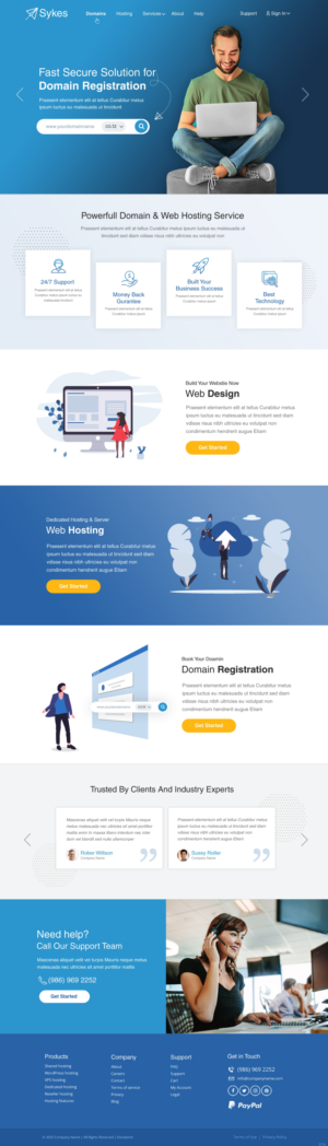 Web Design by pb for this project | Design: #23711370
