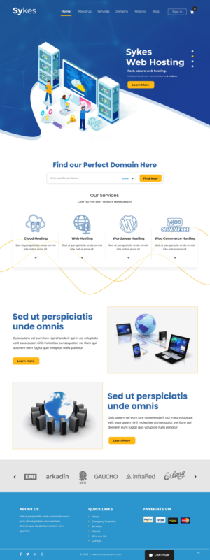 Web Design by pb for this project | Design: #23720129